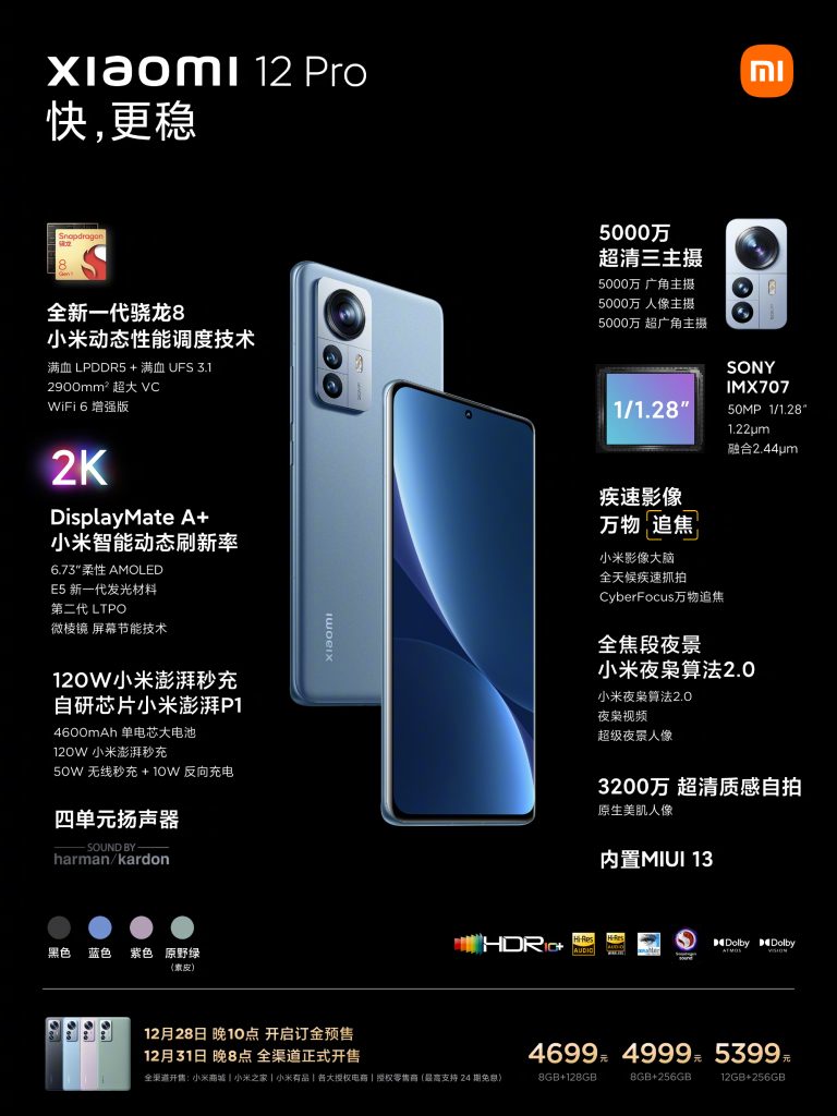 小米12Pro